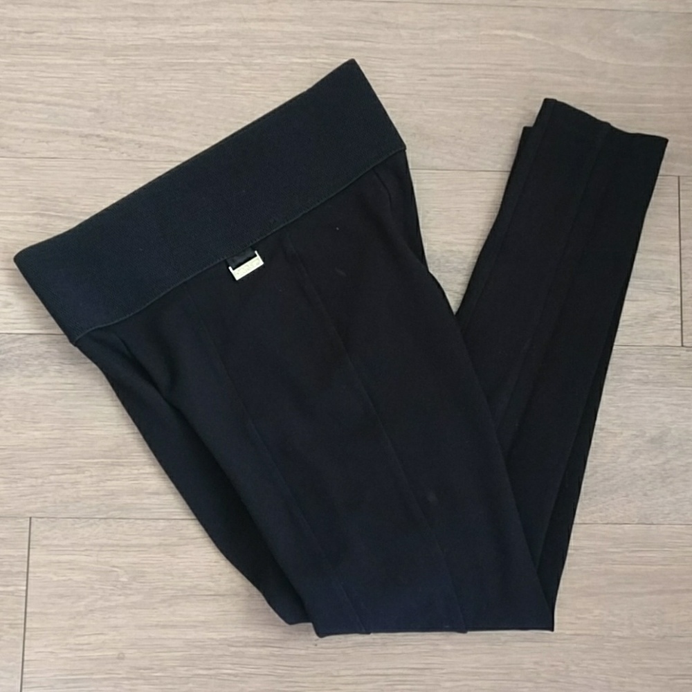 CK Seamed Power Wide Waistband Stretch Leggings